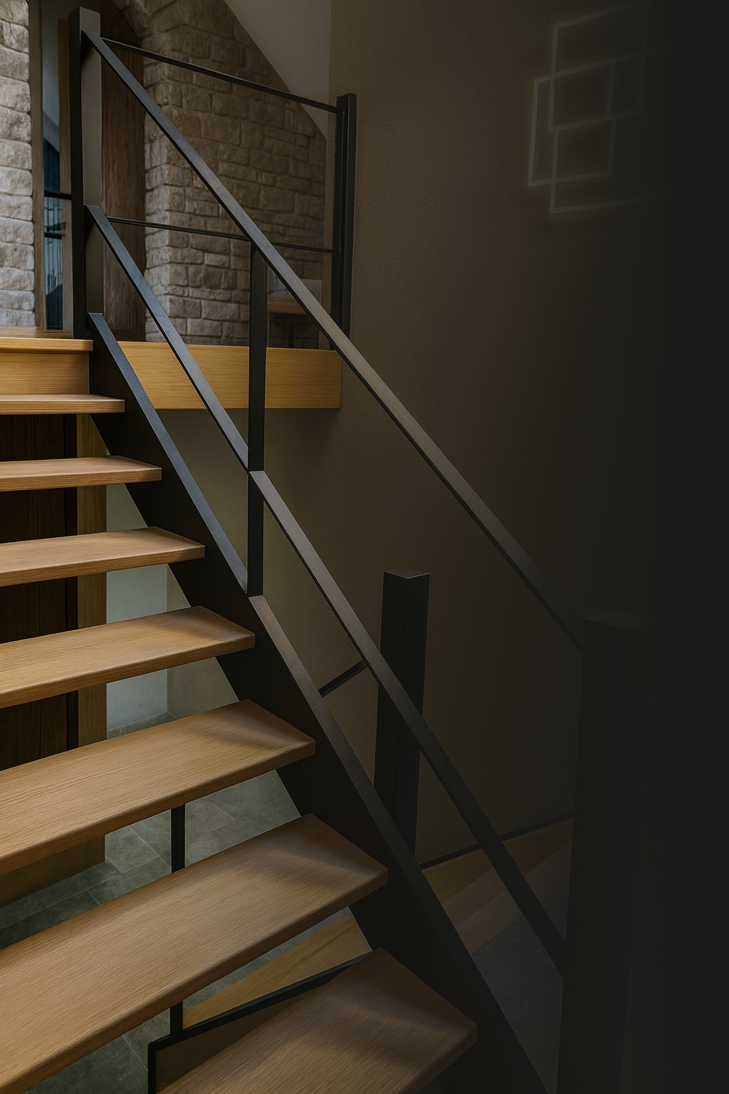 Réalisations Ferronnerie Jacob : portails, garde-corps, escaliers et structures métalliques